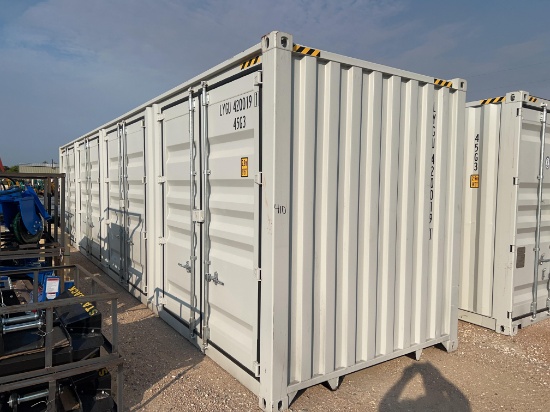 40' Hi Cube One Trip Container with 4 Sets of Side Doors LYGU4200191