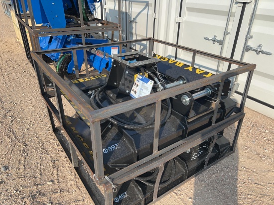 AGT Excavator Brush Cutter - 54'' SOLD ONE PER LOT