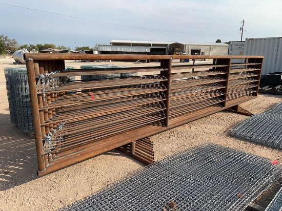 10 - 24' Free Standing Cattle Panels 1 Panel has 10' Gate SOLD BY THE PANEL TEN TIMES THE MONEY MUST