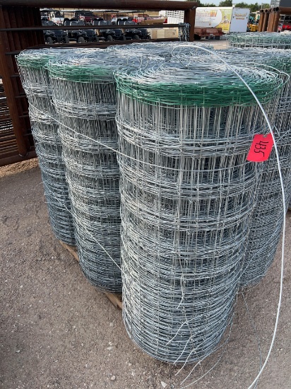 3 Rolls - 48'' Max Loc Net Wire 12'' Space SOLD BY THE ROLL THREE TIMES THE MONEY MUST TAKE ALL