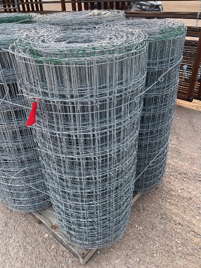 2 Rolls - 48'' Max Loc Net Wire SOLD BY THE ROLL TWO TIMES THE MONEY MUST TAKE BOTH