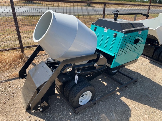 Mini Wheeled Cement Mixer Gas Powered