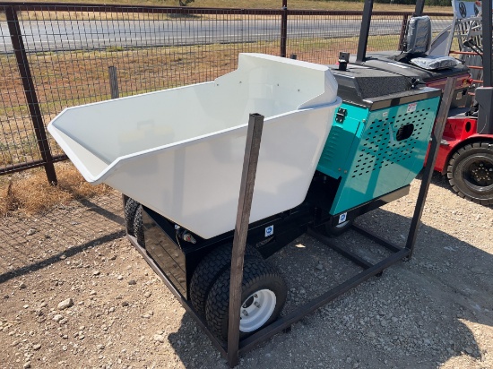 Mini Wheeled Dump Truck Gas Powered