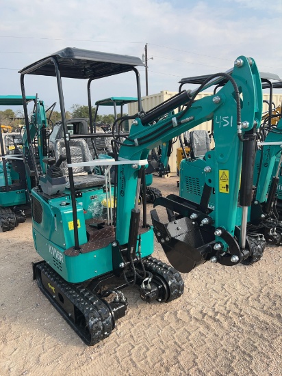 KV16R Mini Excavator Gas Powered