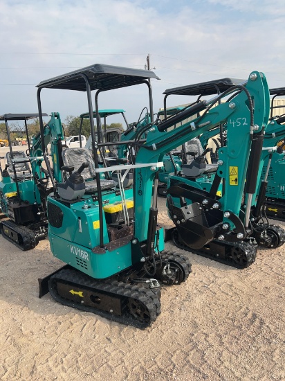 KV16R Mini Excavator Gas Powered