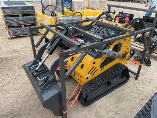 SDLL60 Stand on Skid Steer Loader with Tracks Gas Powered