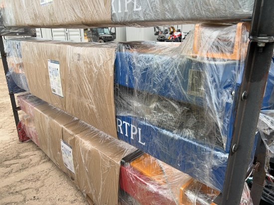 SDL Two Post Car Lift - Blue