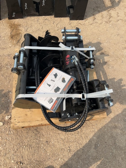 AGT Mini Excavator Attachment Set 6 Pieces - 12EXSET6 2 Buckets - Rake - Ripper - Quick Hitch -