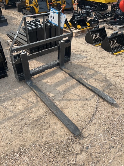 AGT Skid Steer Pallet Forks SOLD ONE SET PER LOT