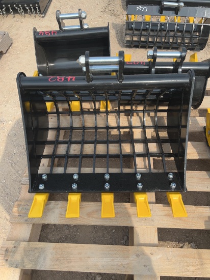 Mini Excavator Screening Bucket 22''