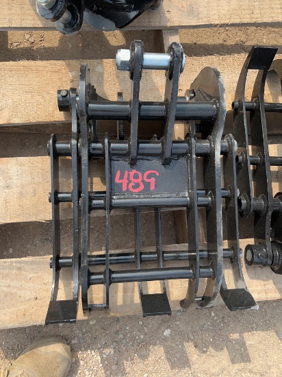Mini Excavator Wood Grapple SOLD ONE PER LOT