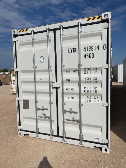 One Trip 40' Hi Cube Container with 4 Sets of Side Doors LYGU4198140
