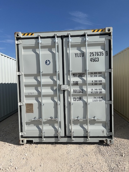 One Trip 40' Hi Cube Container with 4 Sets of Side Doors YLEU2576359