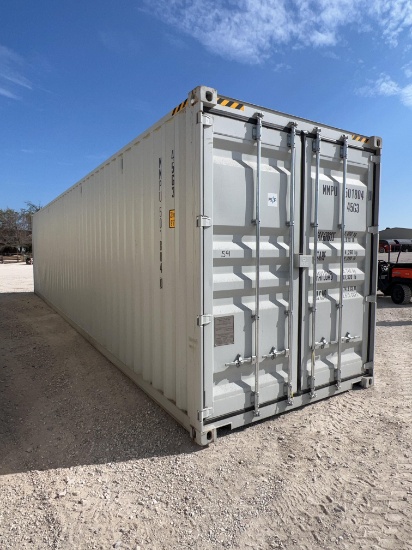 One Trip 40' Hi Cube Container with 4 Sets of Side Doors MMPU5018040