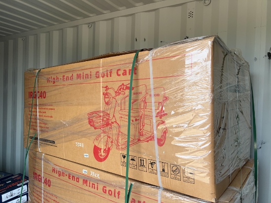 IRGC40 Electric Tricycle - Unassembled SOLD ONE PER LOT