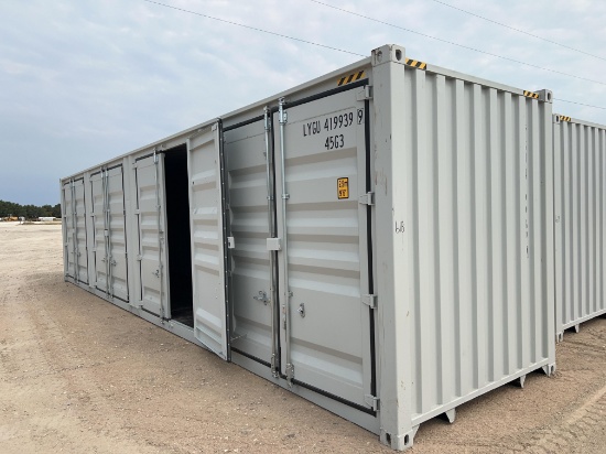 40' Hi Cube One Trip Container with 4 Sets of Side Doors LYGU4199399