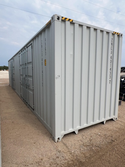 40' Hi Cube One Trip Container with 2 Sets of Side Doors ZNCU4014337