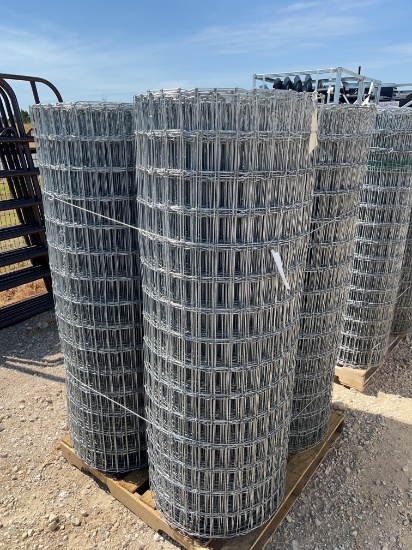 4 Rolls - 5' - 2 x 4 Space Non Climb Horse Wire SOLD BY THE ROLL FOUR TIMES THE MONEY MUST TAKE ALL