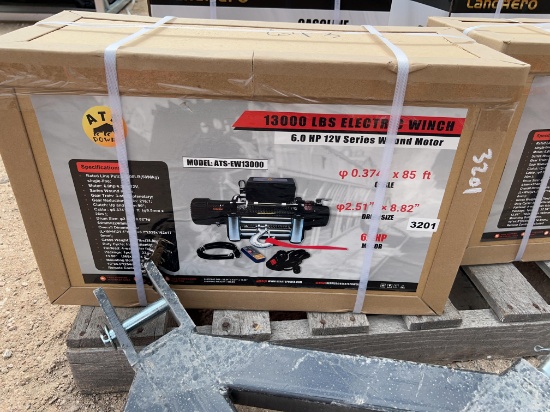 13,000lb Electric Winch SOLD ONE PER LOT