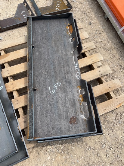 Heavy Duty Skid Steer Mounting Plate SOLD ONE PER LOT