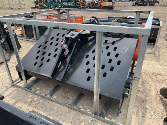 Wolverine Skid Steer Landscape Rake 72''