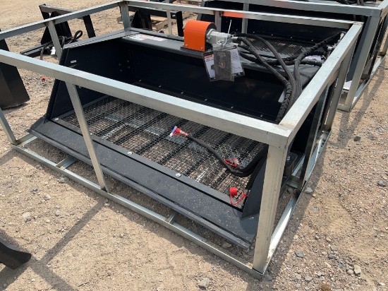 Wolverine Skid Steer Screening Bucket - 72''
