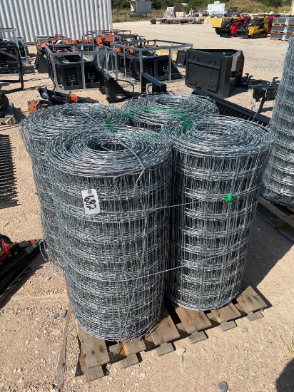4 Rolls - 36'' Max Tight Horse Wire 4 x 4 Spacing SOLD BY THE ROLL FOUR TIMES THE MONEY MUST TAKE