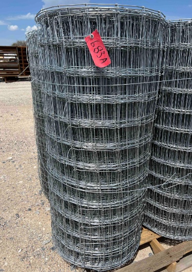 3 Rolls 48'' 4 x 4 Net Wire SOLD BY THE ROLL THREE TIMES THE MONEY MUST TAKE ALL