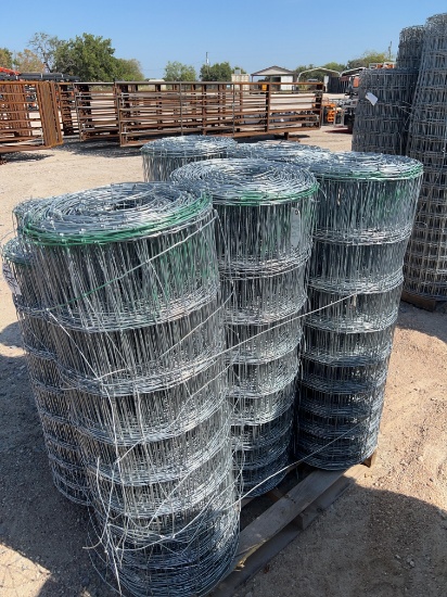 5 Rolls - 47'' Net Wire SOLD BY THE ROLL FIVE TIMES THE MONEY MUST TAKE ALL
