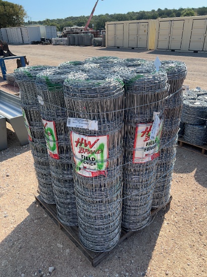 9 Rolls - 47'' Field Fence SOLD BY THE ROLL NINE TIMES THE MONEY MUST TAKE ALL