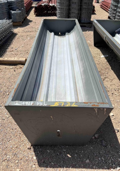 90'' Metal Feed Trough SOLD ONE PER LOT