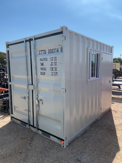 10' Container with Side Door and Window CTTN0003148