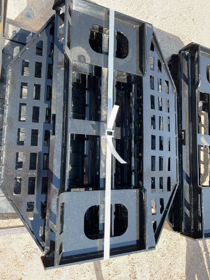 Skid Steer Pallet Forks with 60'' Forks SOLD ONE SET PER LOT