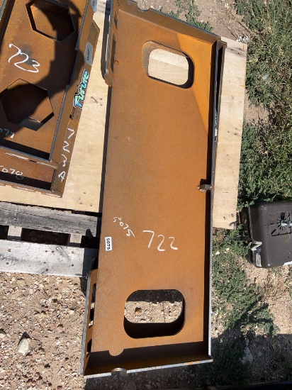 Skid Steer Mounting Plate SOLD ONE PER LOT