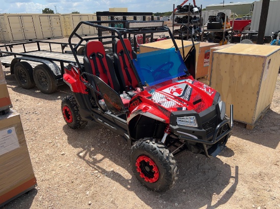New 200CC Side x Side - Red UNASSEMBLED
