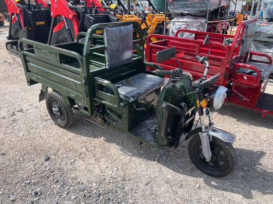 3 Wheel Mini Truck - Electric - Green