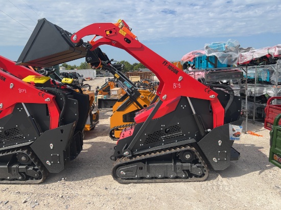 FT1050K Stand on Mini Skid Steer Kubota Diesel Powered