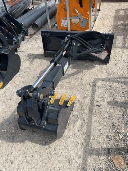 Big Arm Backhoe for Skid Steer SOLD ONE PER LOT