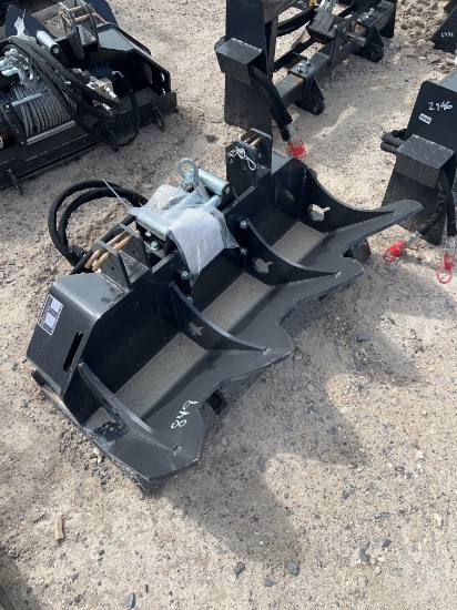 15,000lb Hydraulic Winch for Skid Steer SOLD ONE PER LOT