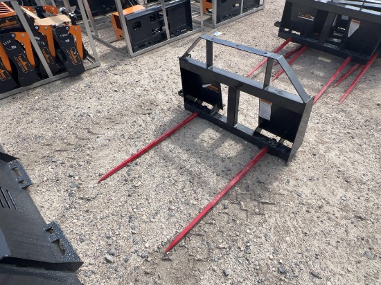 Skid Steer Hay Fork SOLD ONE PER LOT