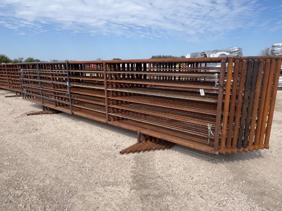 10 - 24' Free Standing Cattle Panels One Panel has 10' Gate SOLD BY THE PANEL TEN TIMES THE MONEY