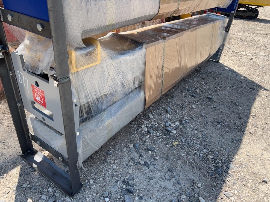 2 Post Car Lift - Gray SOLD ONE PER LOT