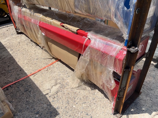 2 Post Car Lift - Red SOLD ONE PER LOT
