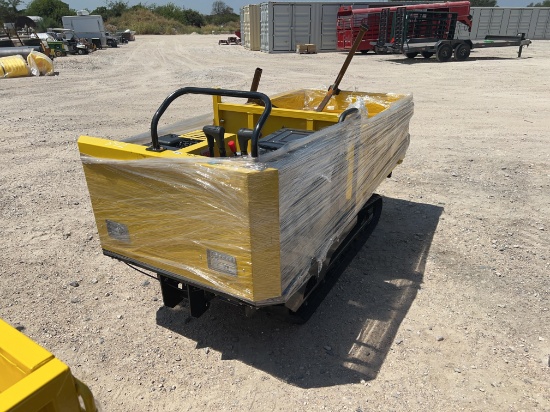 Gas Powered Crawler Dumper