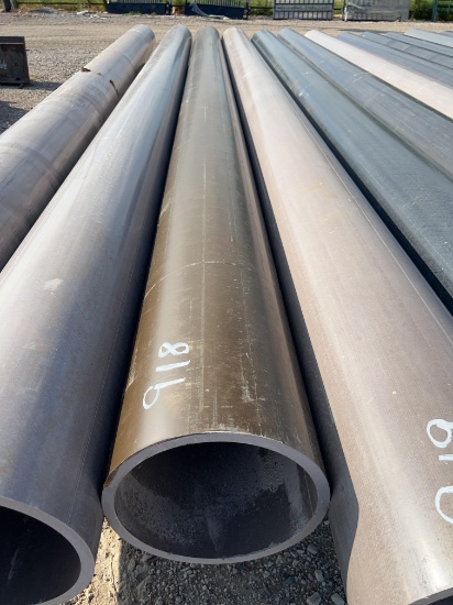 Fiberglass Culvert Pipe 14'' x 22' SOLD ONE PER LOT