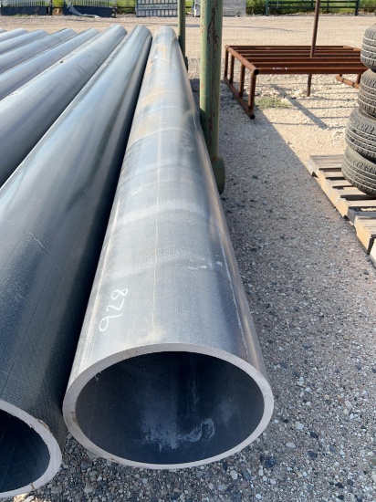 Fiberglass Culvert Pipe 15'' x 21'8'' SOLD ONE PER LOT