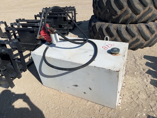 100 Gallon Diesel Tank with Pump