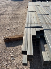 20 Pieces - 2'' x 2'' x 11.4' - 11.10' Square Tubing - 14 Gauge SOLD BY THE BUNDLE