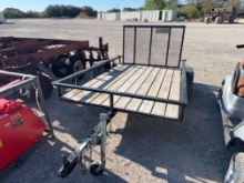 2017 Carry On 5' x 8' Bumper Pull Utility Trailer Ramp Gate - Single Axle VIN 40546 Title, $35 Fee