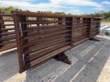 10 - 24' Free Standing Cattle Panels One Panel has 10' Gate SOLD BY THE PANEL TEN TIMES THE MONEY